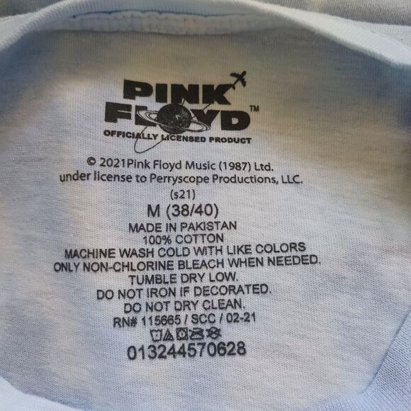 Pink Floyd Men’s Medium Shirt Tie-Dye Graphic Band Tee The Division‎ Bell - Picture 4 of 7